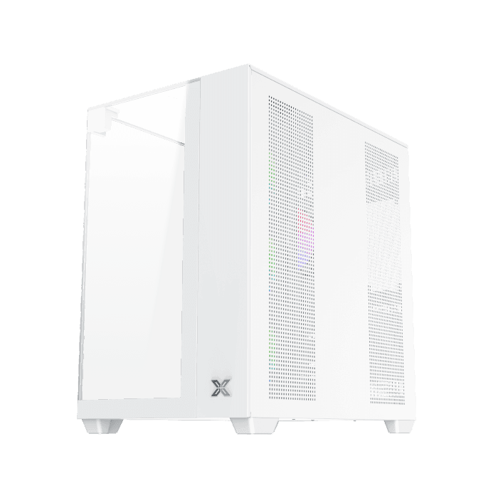 Case Xigmatek Aqua V Mid Tower Case - Arctic White - Image 6