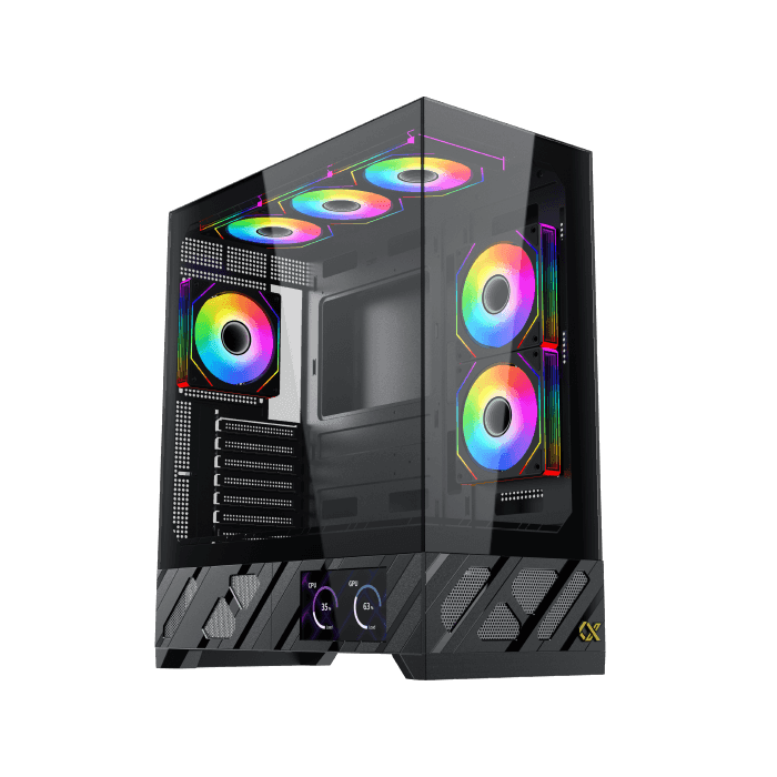 Case Xigmatek Alphard Pro Mid Tower Case - Black - Image 1