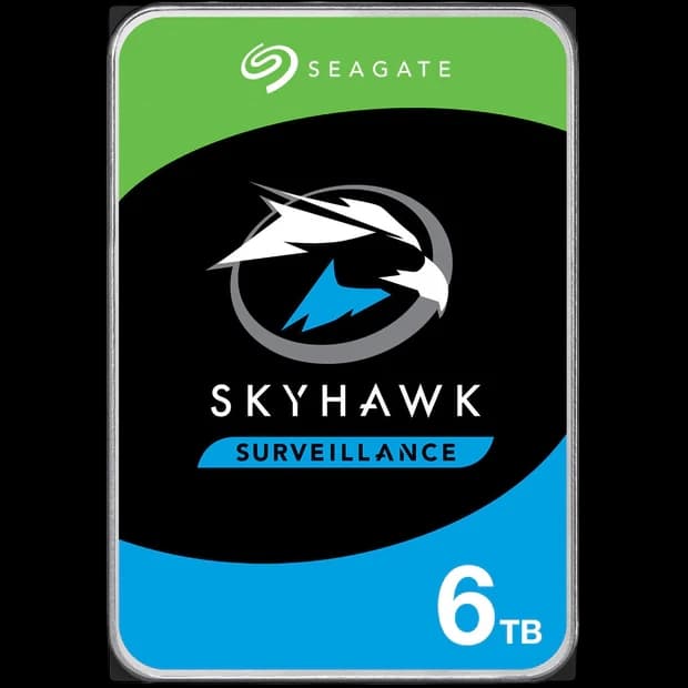 Seagate SkyHawk 3.5" Internal Surveillance HDD - 6TB