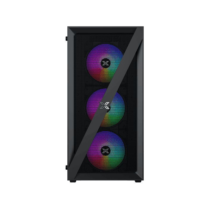 Case Xigmatek Blade RGB Mid Tower Case - Black