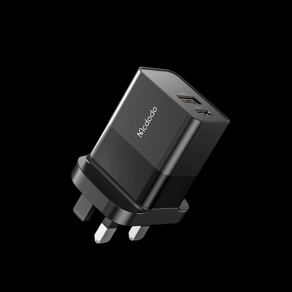 Hydrogen Series 20W PD+QC Charger Black