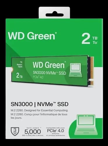 WD Green SN3000 2TB NVMe SSD