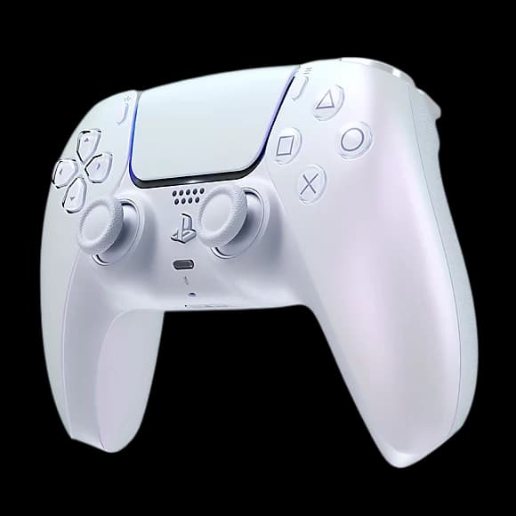 PS5 DualSense Wireless Controller (Chroma Pearl) - Image 3