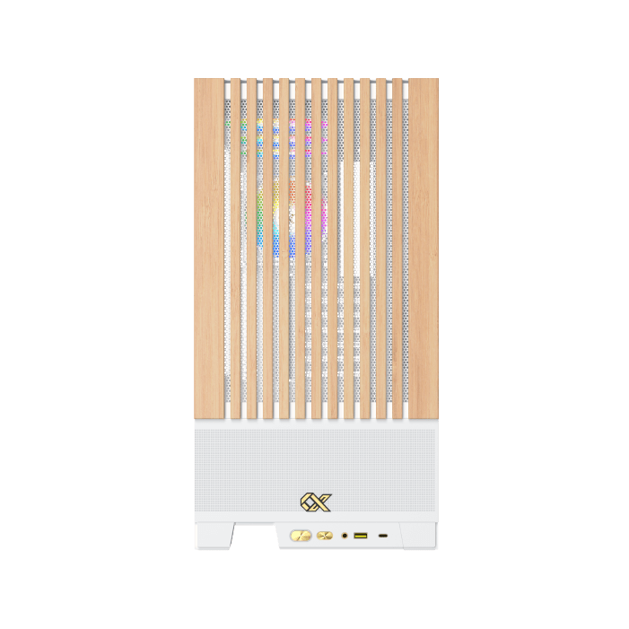 Case Xigmatek Endorphin WD Arctic Mid Tower Case - White - Image 3
