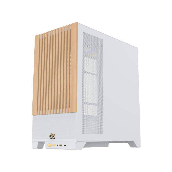 Case Xigmatek Endorphin WD Arctic Mid Tower Case - White - Image 4