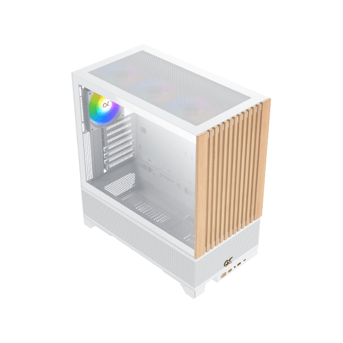 Case Xigmatek Endorphin WD Arctic Mid Tower Case - White - Image 6