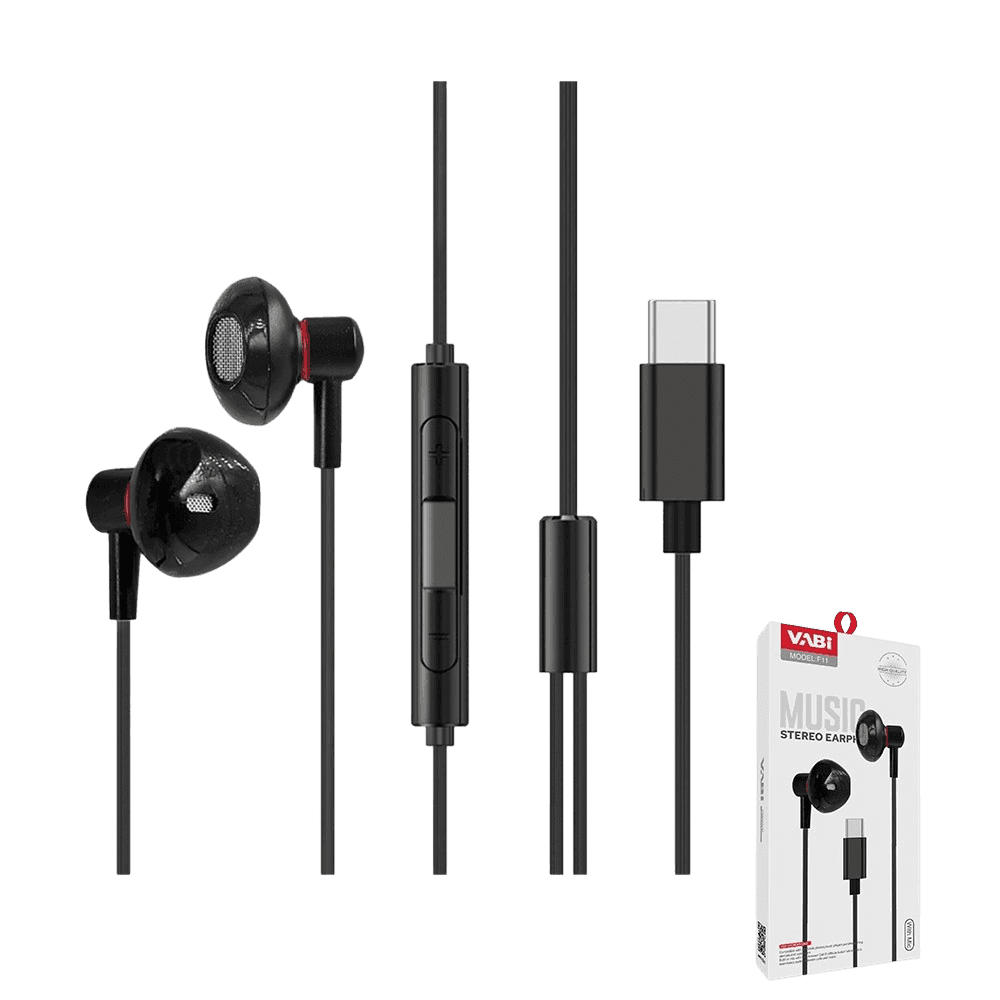 VABI F11 Type C Earphones
