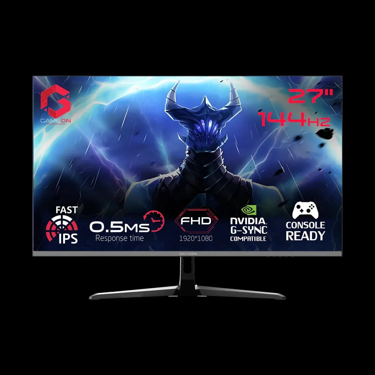 GAMEON Essential Series 27" FHD 144Hz Gaming Monitor