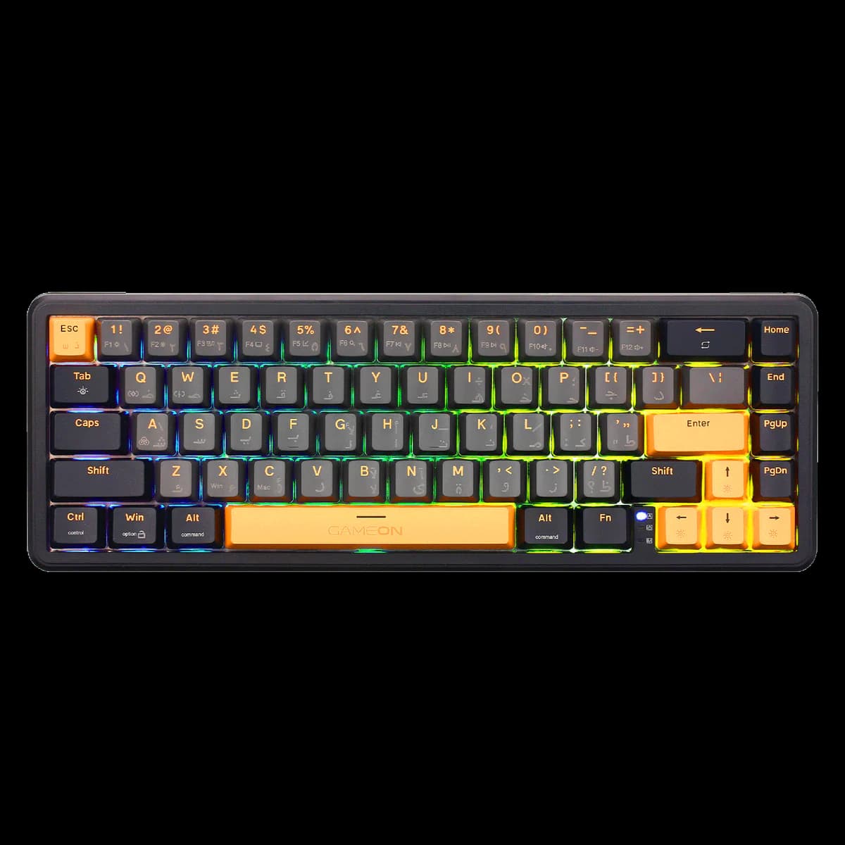GAMEON VOLT Series GOMGK68-RS 60% RGB Magnetic Mechanical Wired Gaming Keyboard