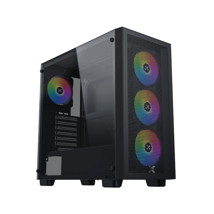 Case Xigmatek Gaming Z Pro Mid Tower Case - Black - Image 2