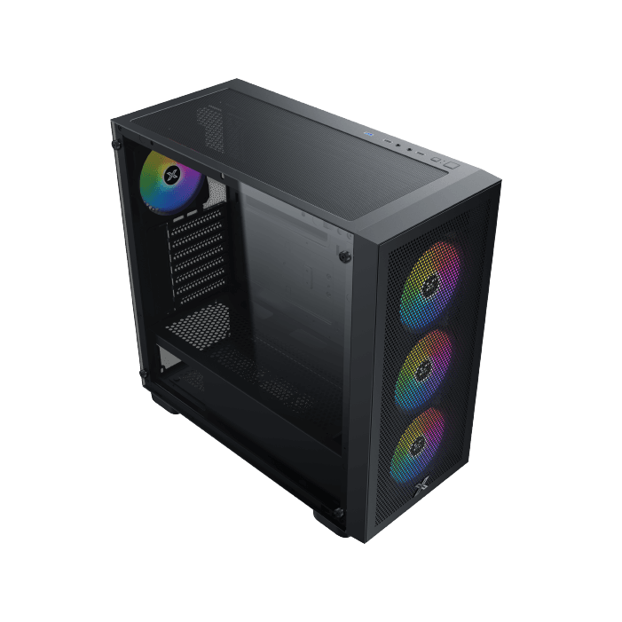 Case Xigmatek Gaming Z Pro Mid Tower Case - Black - Image 3