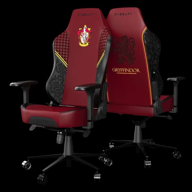 Cybeart Gryffindor Gaming Chair – Official Harry Potter Edition Ergonomic eSports Desk Chair