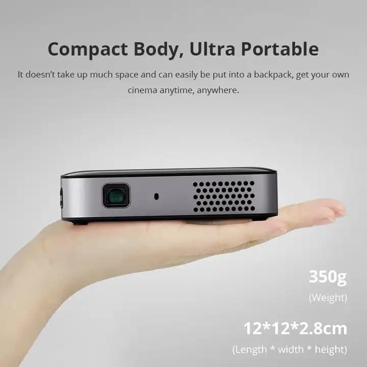 Hotack Newest D061 Full HD 1080P Home Theater Video Proyector Portable Mini Outdoor 4K Projector - Image 2
