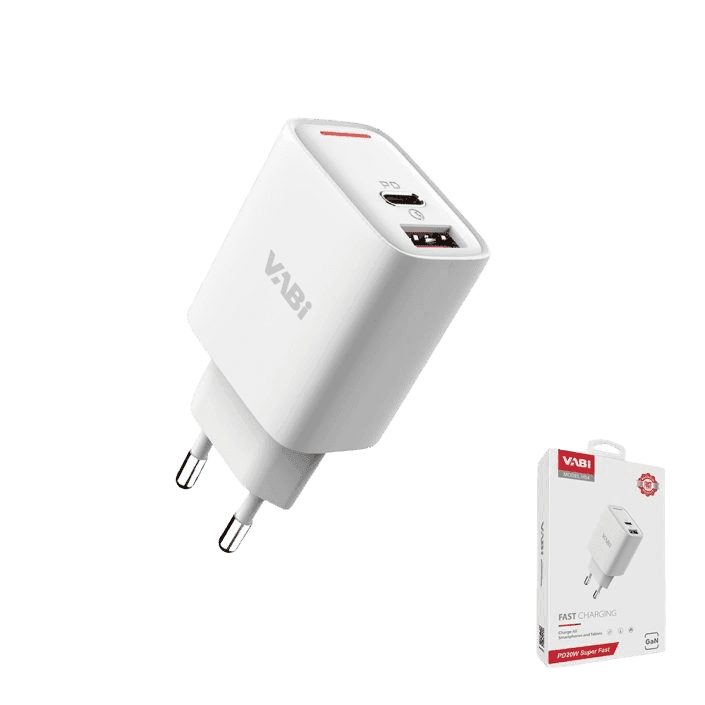 VABI H54 20W GaN Fast Charger 2 Pin