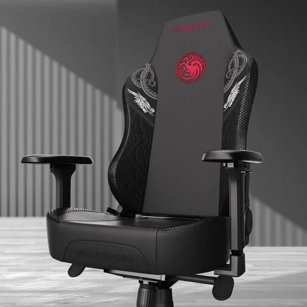Cybeart House Targaryen Gaming Chair - Image 7