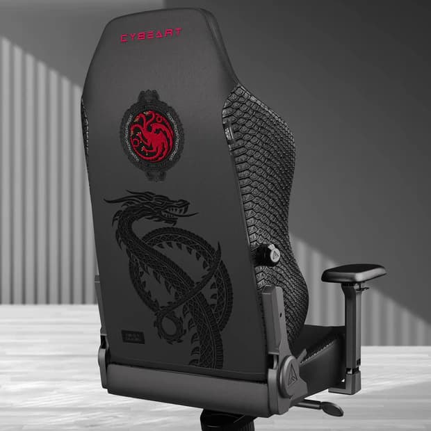 Cybeart House Targaryen Gaming Chair - Image 4