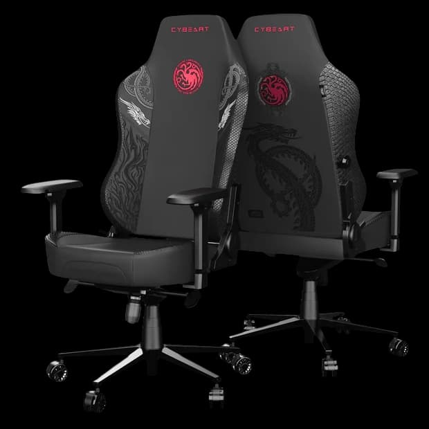 Cybeart House Targaryen Gaming Chair - Image 3