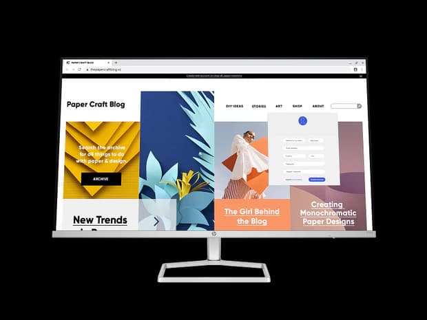 HP Series 5 532sf 31.5″ FHD Monitor — Full HD (1920×1080), 100Hz Refresh Rate, 99% sRGB, Anti-Glare Display, HP Eye Ease, HDMI & VGA, 3-Side Borderless Design