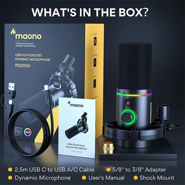 MAONO PD200X Dynamic Microphone Microphone - Image 6