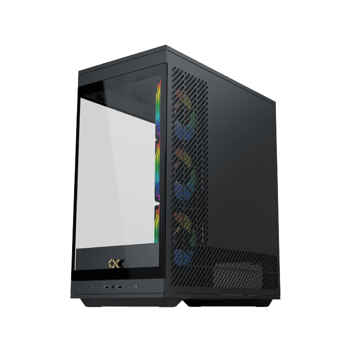 Case Xigmatek Meta Mid Tower Case - Black - Image 5