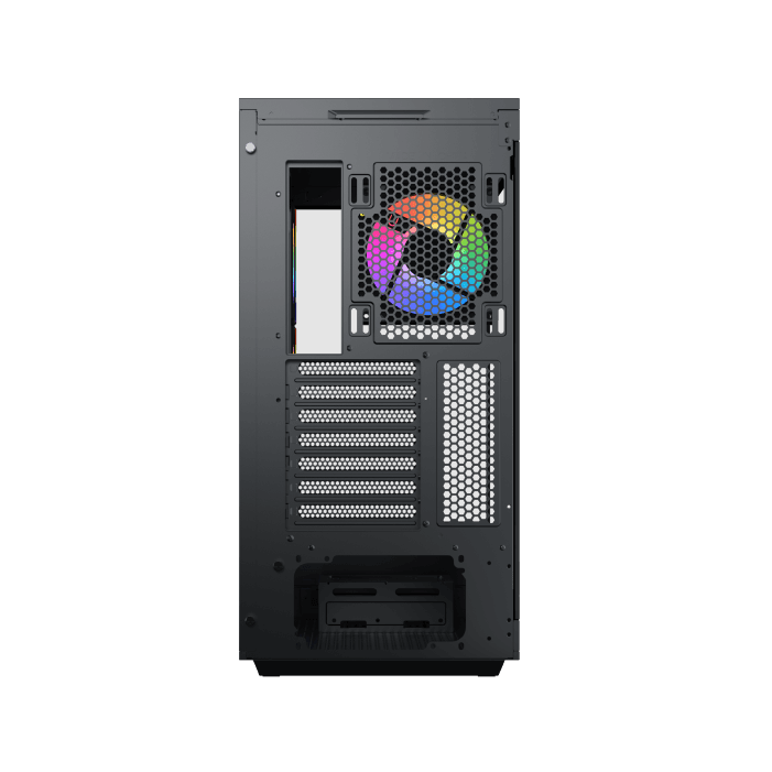 Case Xigmatek Meta Mid Tower Case - Black - Image 4