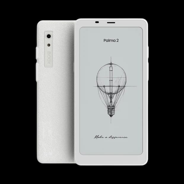 BOOX Palma 2 Mobile ePaper Fingerprint Recognition Smart Button Dual Microphones with flip-fold protective case