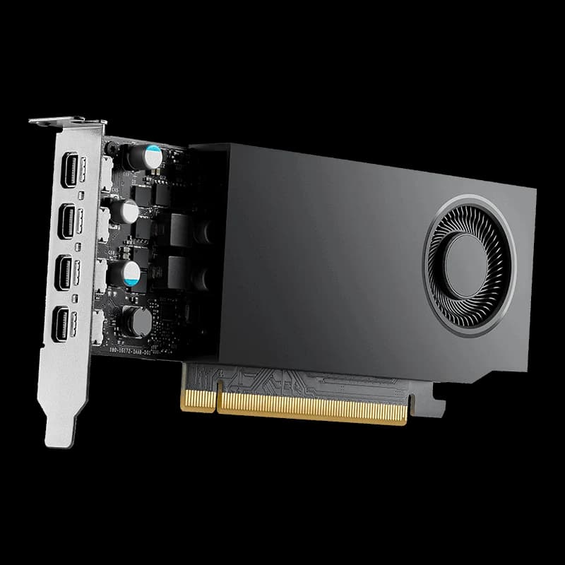 PNY Quadro RTX A1000 8GB Professional Graphics Card, Workstation GPU