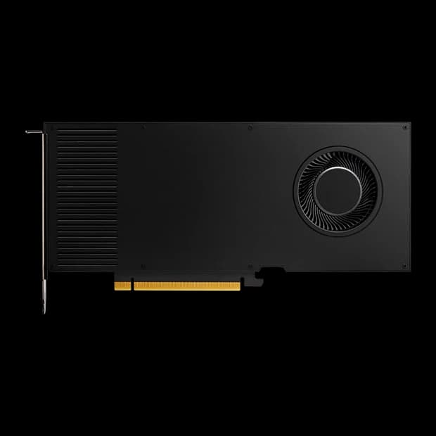 PNY NVIDIA RTX A4000 16GB GDDR6 ECC, 6144 CUDA Cores, PCIe 4.0, 140W, Single-Slot, 4x DisplayPort 1.4 - Image 2