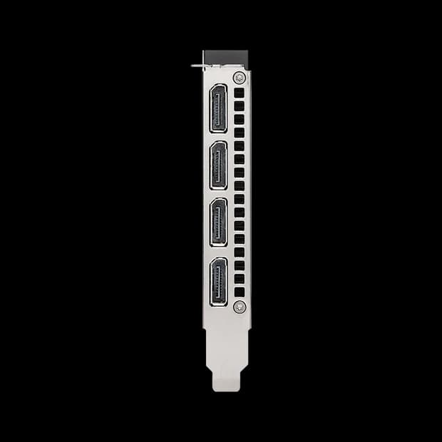 PNY NVIDIA RTX A4000 16GB GDDR6 ECC, 6144 CUDA Cores, PCIe 4.0, 140W, Single-Slot, 4x DisplayPort 1.4 - Image 6