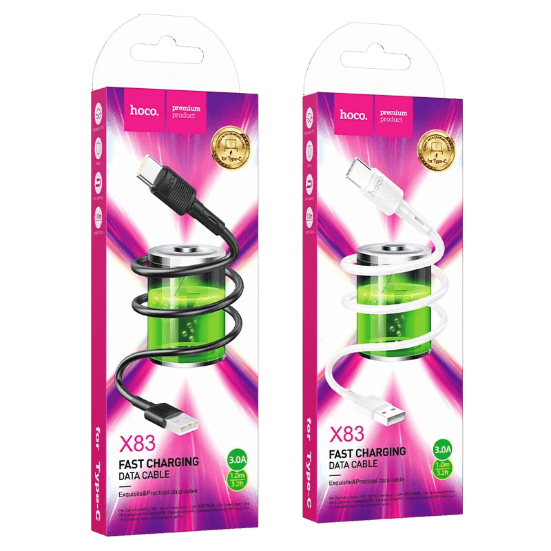 Cable charge HOCO X83 Type-C