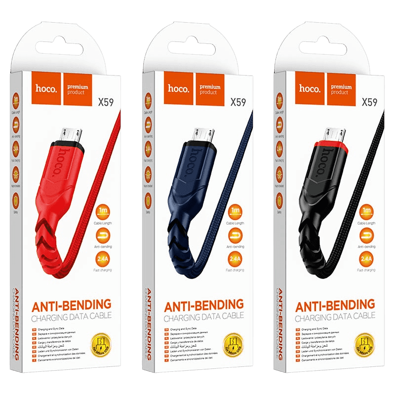 Cable charge HOCO X59 Micro