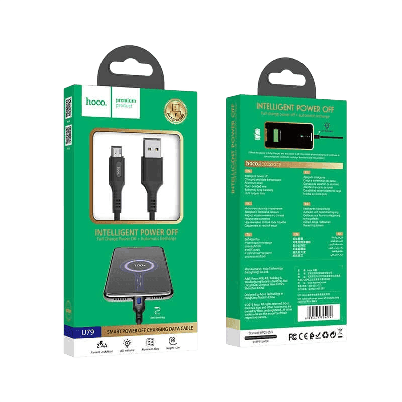 Cable charge HOCO U79 Micro
