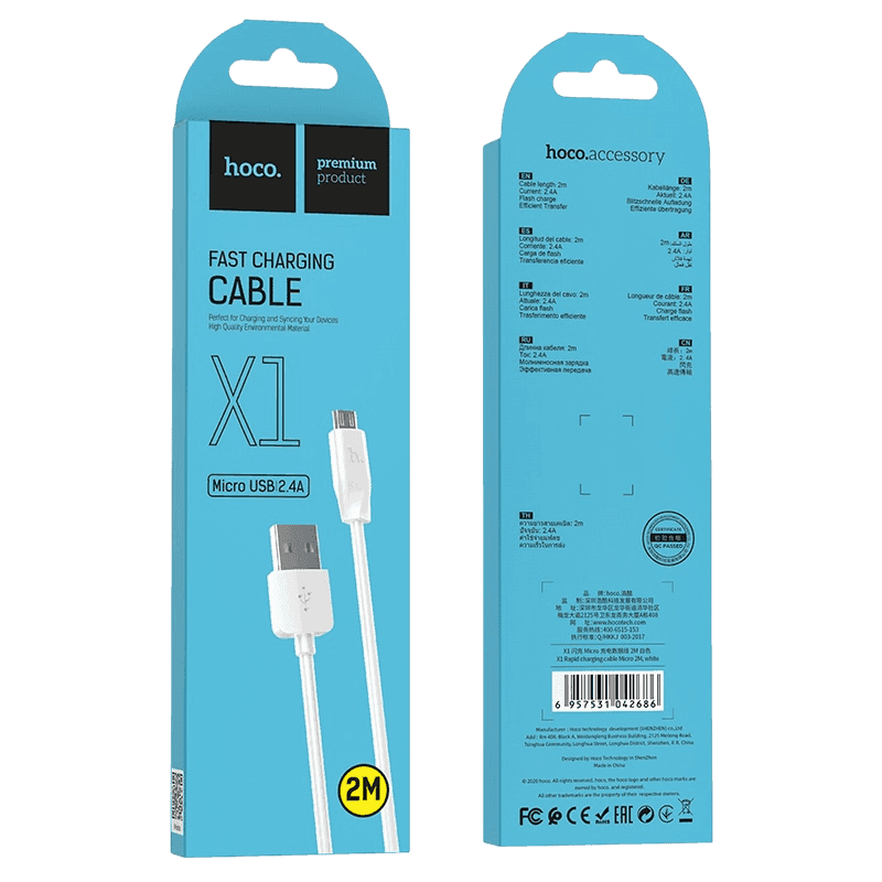 Cable charge HOCO X1 Micro