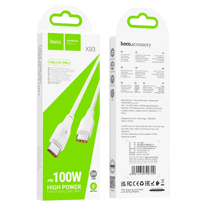 Cable charge HOCO X93 Type-C