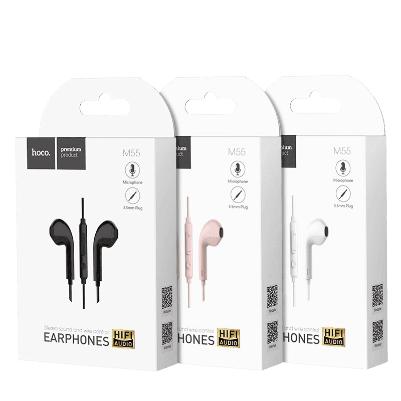 Earphones 3.5mm with mic HOCO M55