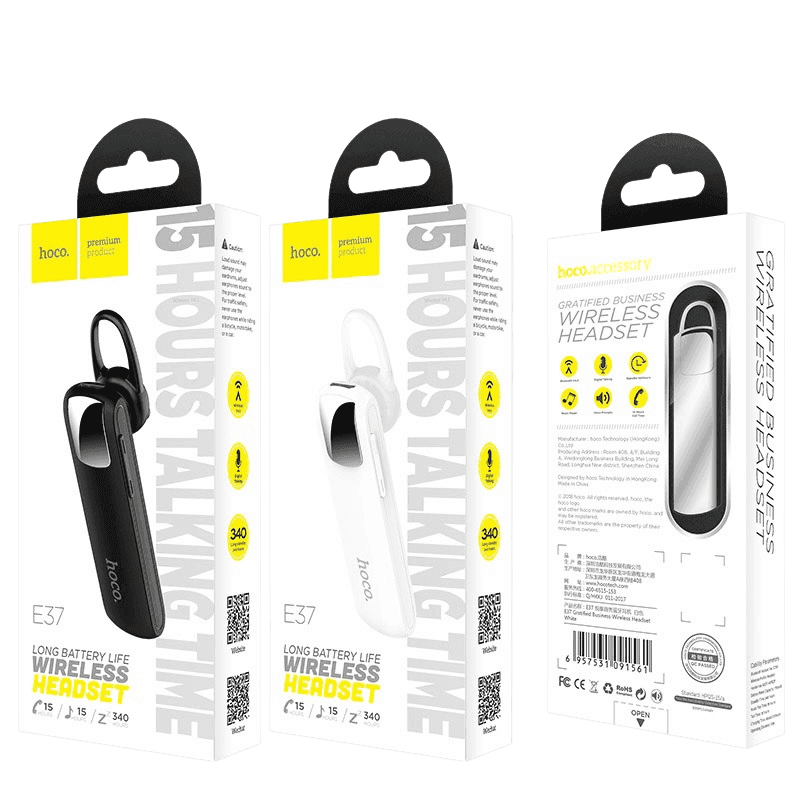 Wireless headset HOCO E37
