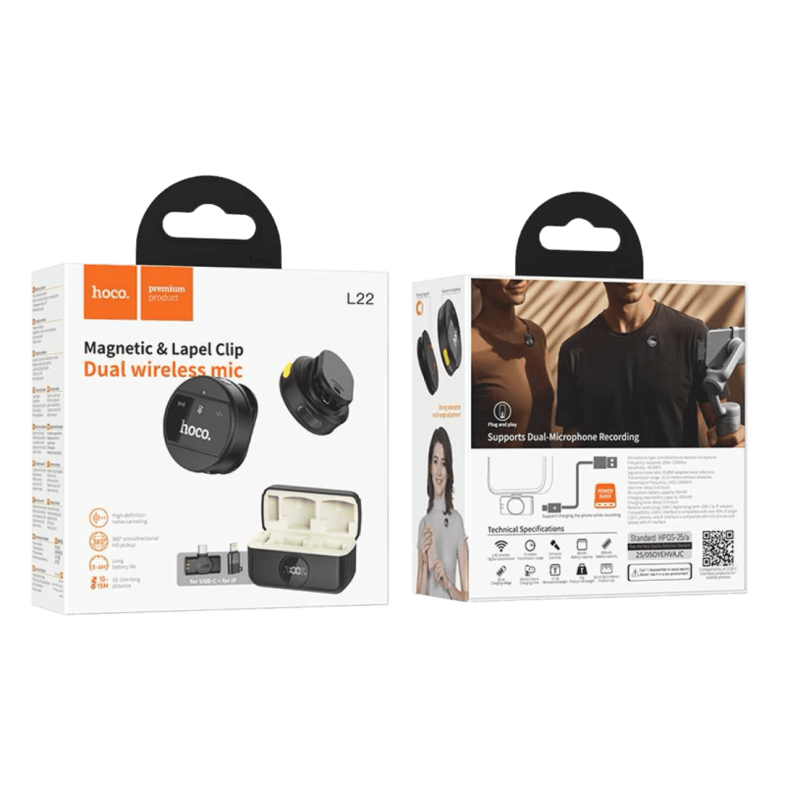 Wireless microphone HOCO L22