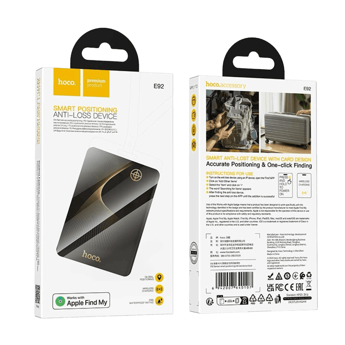 GPS Tracker HOCO E92