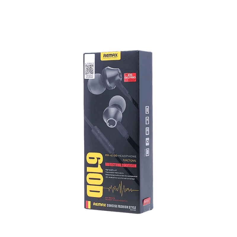 Earphones REMAX RM-610D
