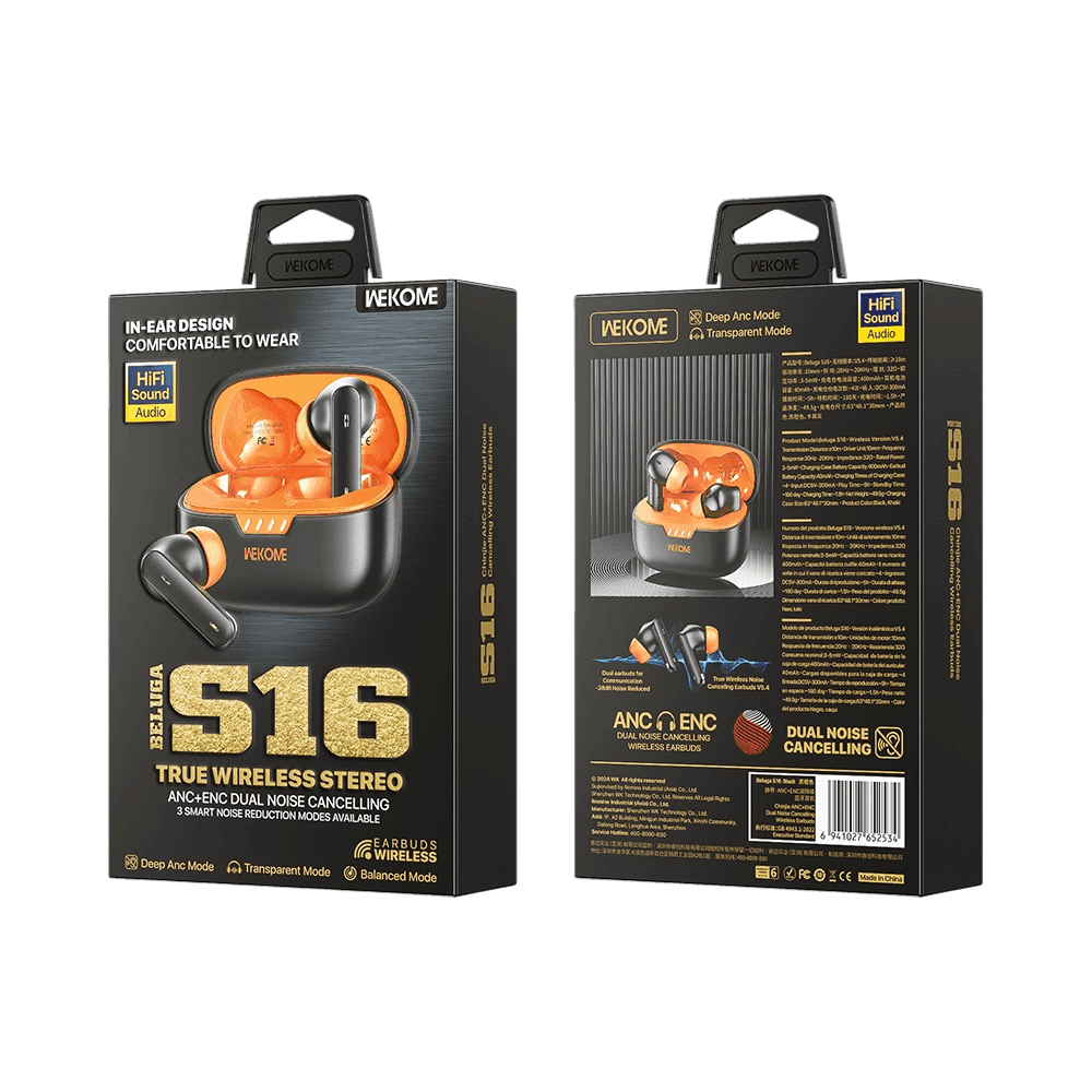 Wireless earbuds WEKOME S16
