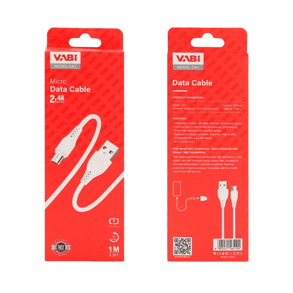 Cable charge VABI CA1 Micro 