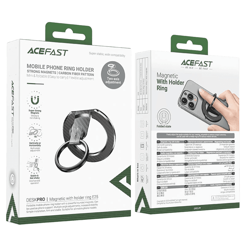 ACEFAST Magnetic Phone Ring Holder E25