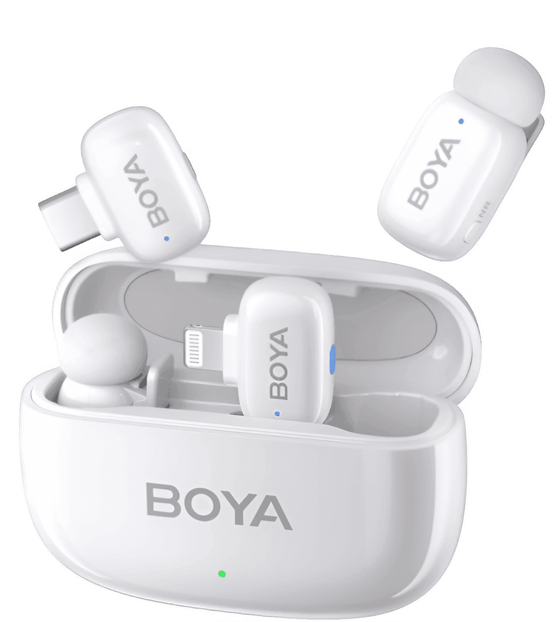 BOYA (USB-C + Lightining) 2-Person Wireless Microphone System