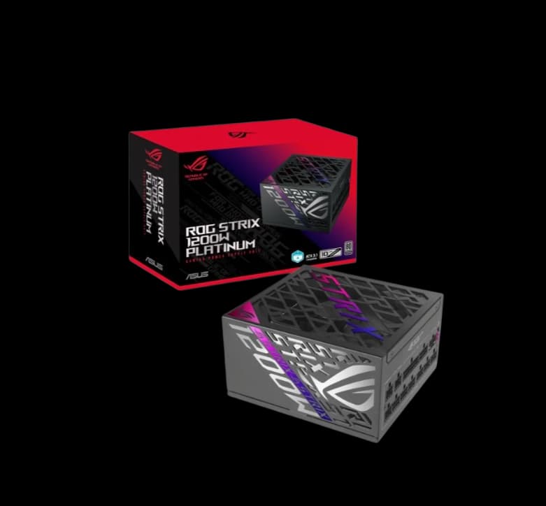 Power Supply ASUS ROG-STRIX-1200P-GAMING 1200W 80+ Platinum, PCIE 5.1, Fully Modular