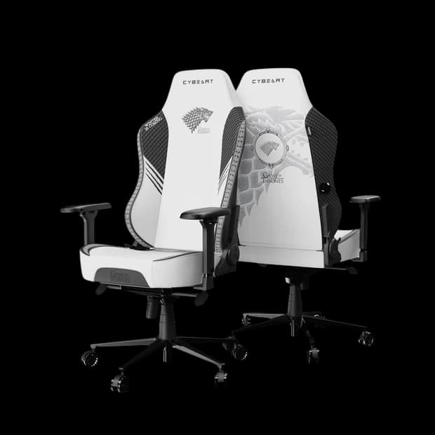 Cybeart House Stark Gaming Chair – Official Game of Thrones Edition