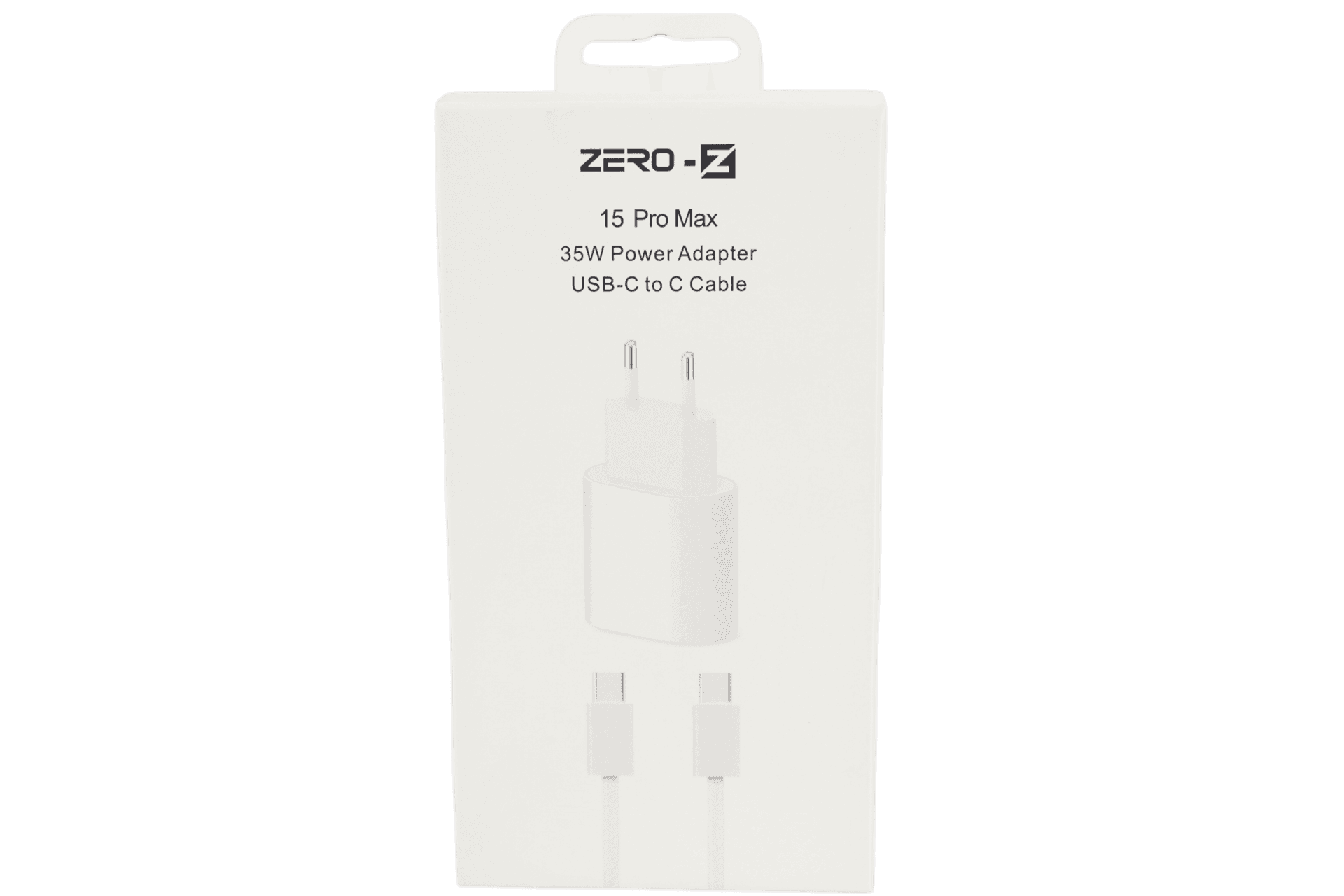 Zero-Z 35W USB-C Charger & Cable Set (For 15 Pro Max)