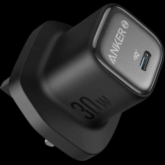 Anker Zolo 30W USB-C Wall Charger, Compact GaN II Fast Charger