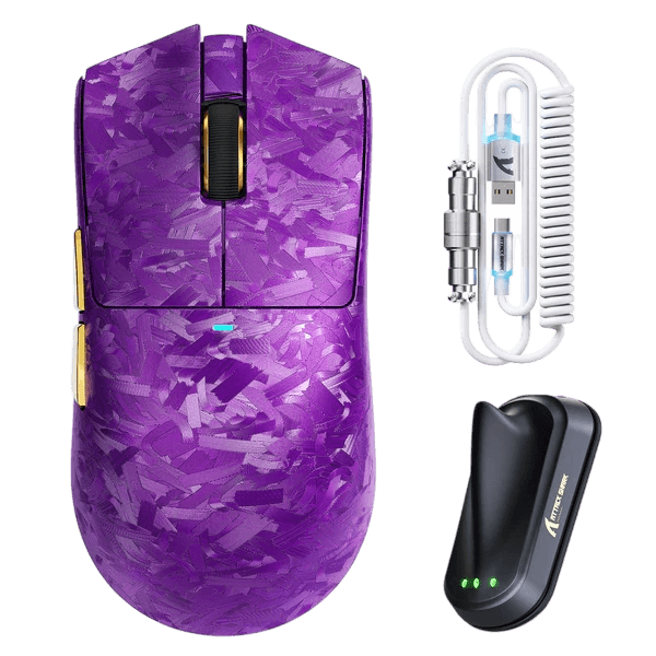 Attack Shark X11 Ultra carbon fiber Wireless - Purple - Image 1