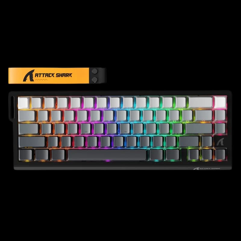 ATTACK SHARK X68PRO HE Wireless Rapid Trigger Keyboard Magnetic Switch