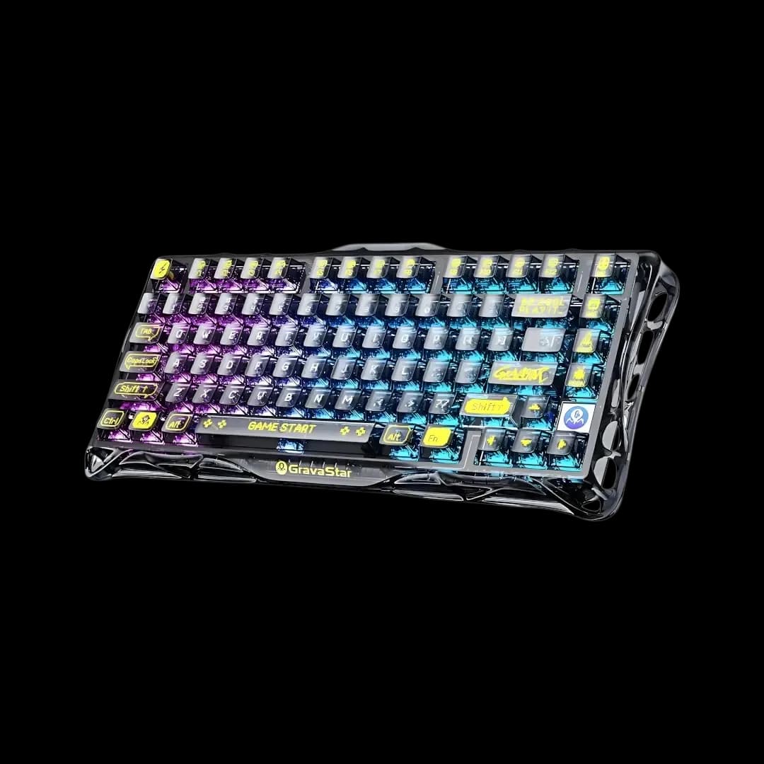 GravaStar Mercury K1 Lite Transparent Black